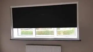 Blackout roller blind in a cassette for total darkness