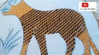 PUNTADA PARA BORDAR TIGRE