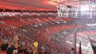 Conte comigo Mengão acima de tudo Rubro Negro - Torcida do Flamengo no Maracanã
