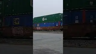 NS #29F SB Intermodal with #4832 & #4093 AC44C6M'S at Lenox GA #railfaning #trainspotting 🐎🐎