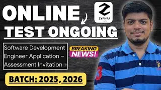 🔥Онлайн-тестирование продолжается &mdash; срочно | Zyphra Tech Наём сотрудников | Набор вне кампуса 202...