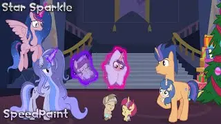 【MLP SPEEDPAINT】Future Hearth's Warming (Next Gen)(Base Edit)