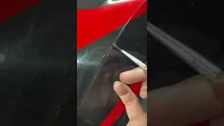 Patching scratches on a motorcycle fairing
