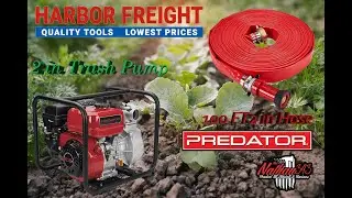 HARBOR FREIGHT PREDATOR 2 Inch Trash Pump