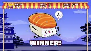 Sushi Break 9 Balls Trophy
