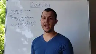Duality: Store of Value vs Means of Exchange