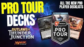 Pro Tour Outlaws of Thunder Junction MTG Standard Decklists #mtg