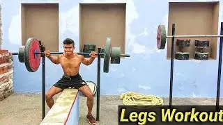 4 MIN LEG WORKOUT | Storng Legs Workout Desi Gym | AS-IT-IS Nutrition