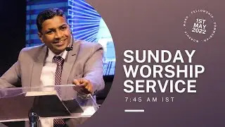 🔴 LIVE Sunday Tamil Service | Online Tamil Church Service | May 1, 2022