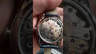 Omega FULL SET. Безумно красивый синий циферблат