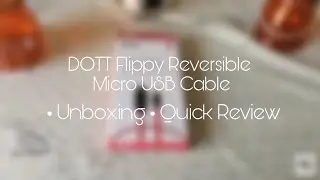 DOTT Flippy Reversible Micro USB Cable |  Solution Of all Micro USB Cable!