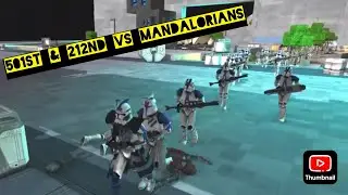 Galaxy At War Mod: 501st and 212nd vs Mandalore
