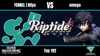 FENNEL | Miya (Mr. Game & Watch) vs omega (Joker) - Ultimate Top 192 - Riptide 2024