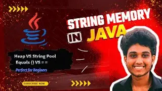 Why Two Strings Can Share the Same Memory in Java | Heap vs String Pool |  == vs .equals Explained