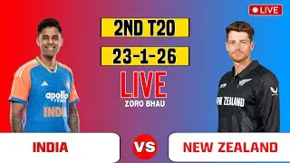 CRICKET 26 LIVE |IND v/s NZ 2nd T20I New Raipur...(Amost Hardest)... |60 Days No Offs......