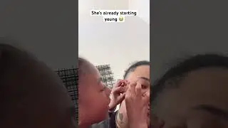 SHE REALLY WANTED TO POP MY PIMPLE! 🤣 #shorts