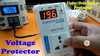 Digital Electronic Under Over Voltage Protector Vs Stabilizer. A Complete Detail in Urdu/Hindi