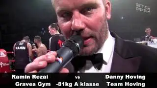 Highlights Ramin Rezai vs Danny Hoving @BATTLE EVENTS AMERSFOORT 2016
