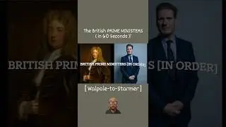 All 58 UK PRIME MINISTERS in 1 Minute [1721-2024 Update]
