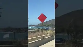 Funny sign on 101 towards Santa Barbara #shorts