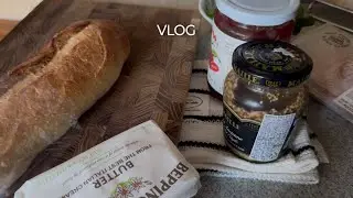 부지런히 먹은 한 주! 🥐  VLOG · 베통 소금빵 · 타치바나 하우스오브신세계 · 고등어 오차즈케 · 잠봉 바게트 만들어 먹기