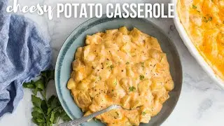 Cheesy Potato Casserole: made with REAL potatoes! | The Recipe Rebel