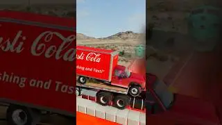Тяжелые грузовики против непреодолимых препятствий #beamngdrive #shorts