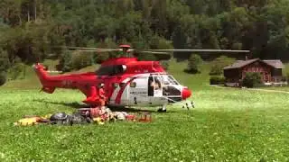 Heliswiss International, Helilogging Engelberg, Juli 2018