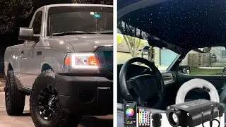 Transforming My 2010 Ford Ranger with Starlight Headliner!