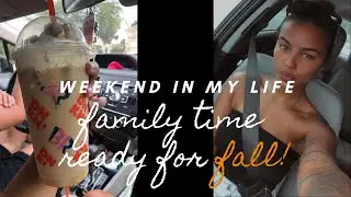 WEEKEND IN MY LIFE!  // family time, plant care & fall vibes!