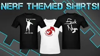 Nerf HvZ Shirts And Jangular Logo Shirts Now On Spreadshirt!