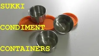 Condiment Containers Stainless Steel by Sukki REVIEW