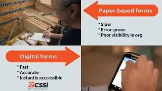 Improve productivity by converting paper-based forms to digital