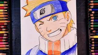 How To Draw Naruto Uzumaki (Colour) || Naruto || Anime Drawing || Step By Step