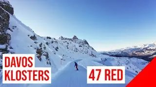 Davos Klosters (Parsenn), 47 🔴 RED - ROT (Casanna Alp, Hochroute) #1 🇨🇭
