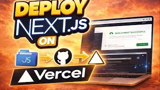 Deploy Next.js App on Vercel 🚀 | Create Project &rarr; GitHub &rarr; Live Deployment (Step by Step)| 2026
