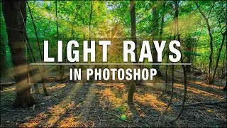 Create Light Rays in Photoshop