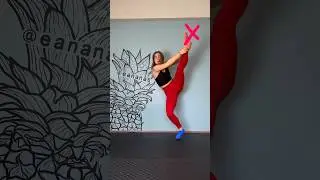 One leg hold Tutorial🔥👍🏻 #howto #gymnast #flexibility #easy #split #workout