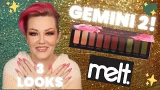 MELT COSMETICS Gemini 2 Palette! Review & 3 Looks!