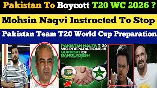 Kamran Akmal Shocked Pakistan Stop Preparation For T20 World Cup 2026| T20 World Cup 2026|Pak Reacts