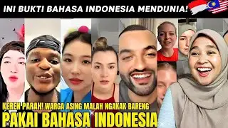 REAKSI 🇲🇾 : BIKIN BANGGA! Warga Asing Ini Malah Ngakak Bareng Pakai Bahasa Indonesia!