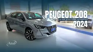 PEUGEOT 208 1.0 FLEX STYLE TURBO AUTOMATICO 2024