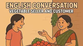 English Conversation Between Vegetable Seller and Customer | Learn Daily Use English