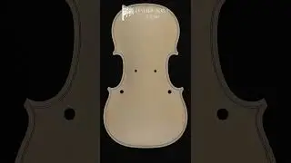 Violin sound holes (F-holes) #shorts