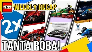 LEGO NEWS - NUOVI SET FORMULA 1 - TUTTE LE SCUDERIE E LE MACCHINE F1 - SET STORICI E PROMOZIONI