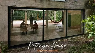 Modern Design Meets Nature: The Tranquil Pitanga House Tour