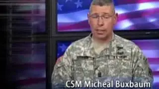 Command Sgt Maj Buxbaum Holiday Greeting to the Troops