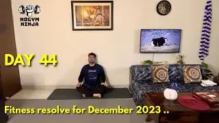 Day 44: HIIT Comeback Workout! After a Long Break – Fitness Journey Continues!