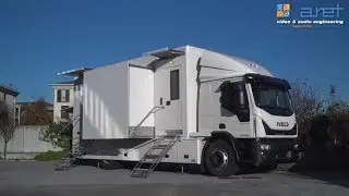 8 HD Cameras OB Van with side expansion