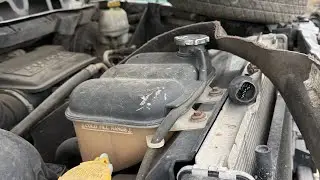 Replacing coolant reservoir #automobile #fishing #pnw #christmas #classic #birdingparadise #pier 
